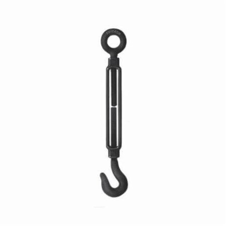 Chicago Hardware Class F Turnbuckle, HookEye, 12 In Thread, 22001500lb Working, 6 In Take Up, 1358 In L Close, 01573 01573 8